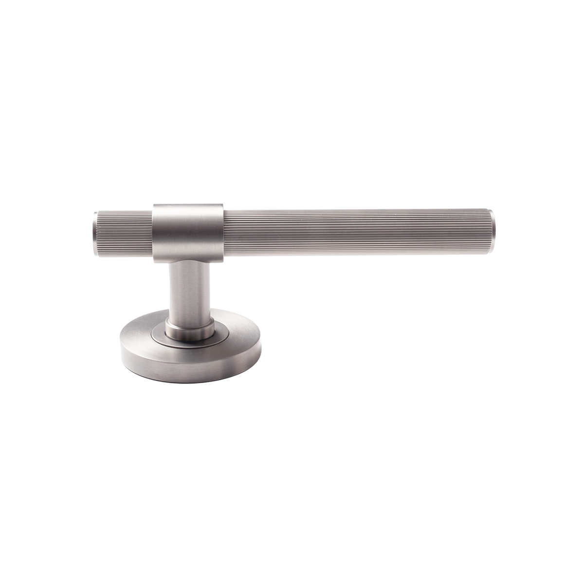 Momo Belgravia Lined Solid Brass Single Dummy Lever In Dull Brushed Nickel (1)