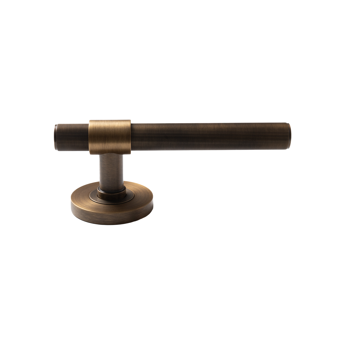 Momo Belgravia Solid Brass Lined Lever Handle Set In Bronze (1)