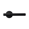 Momo Belgravia Plain Lever Handle Set Matt Black