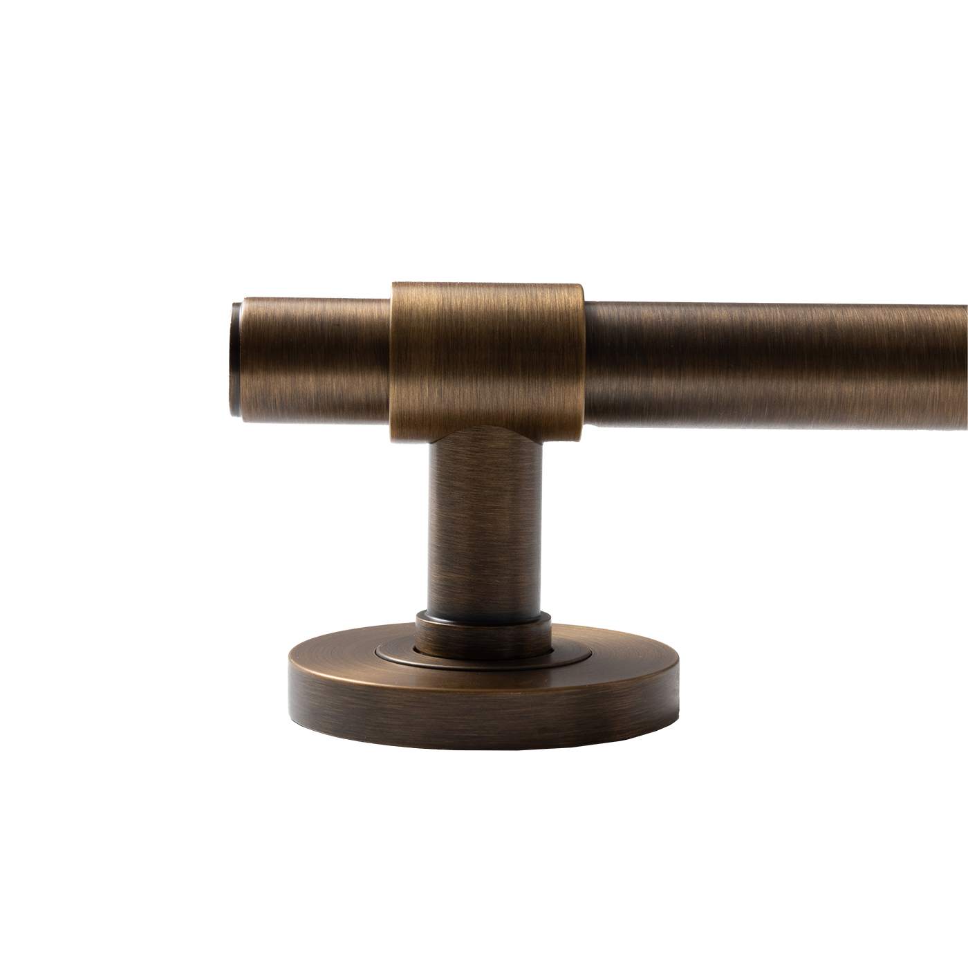 Momo Belgravia Plain Solid Brass Tubular Latch Privacy Lever Set In Bronze (3)