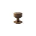 Momo Belgravia Plain Round Knob Solid Brass 35mm in Bronze