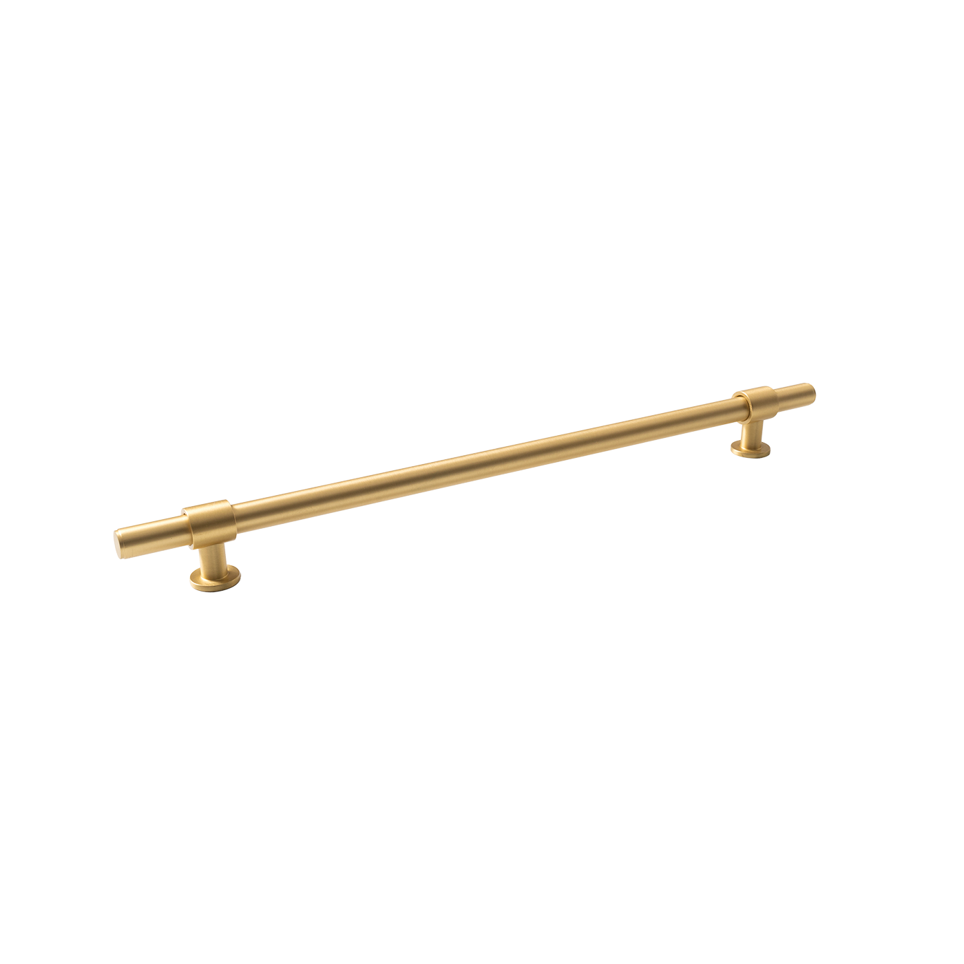 Momo Belgravia Plain Bar Pull Solid Brass 320mm in Brushed Satin Brass