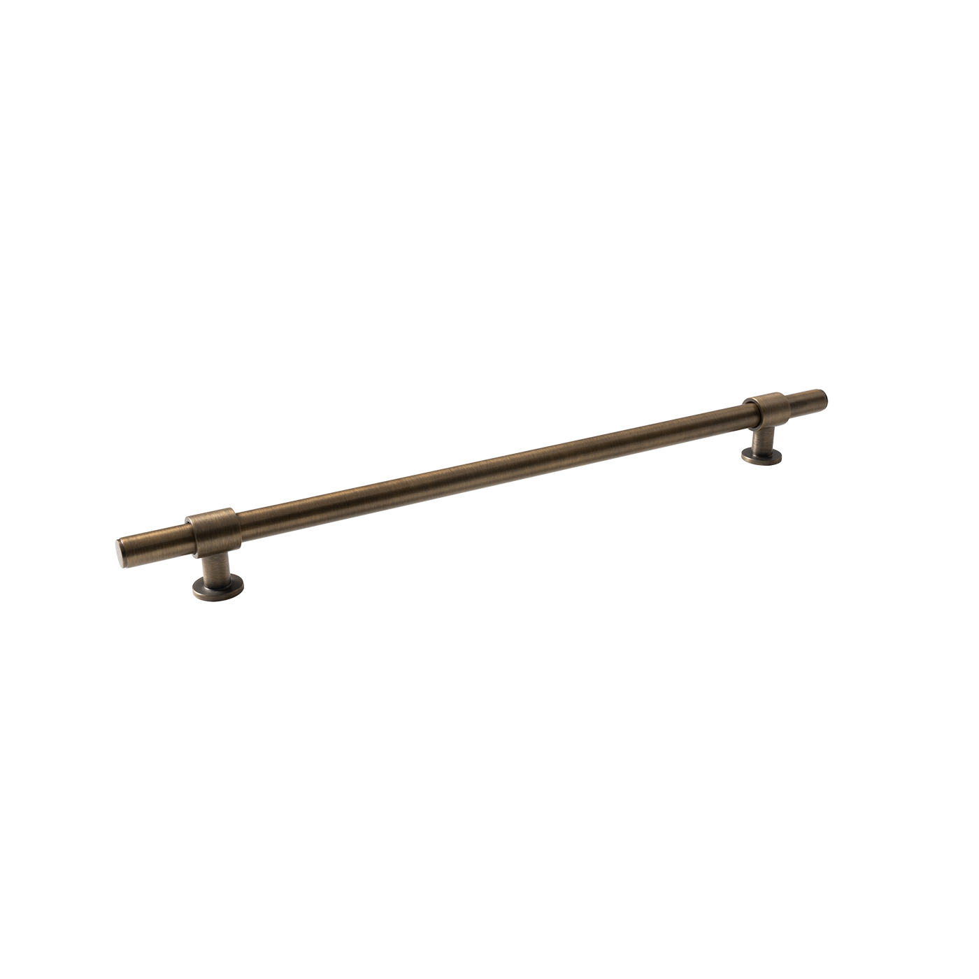 Momo Belgravia Plain Bar Pull Solid Brass 320mm in Dark Brushed Brass