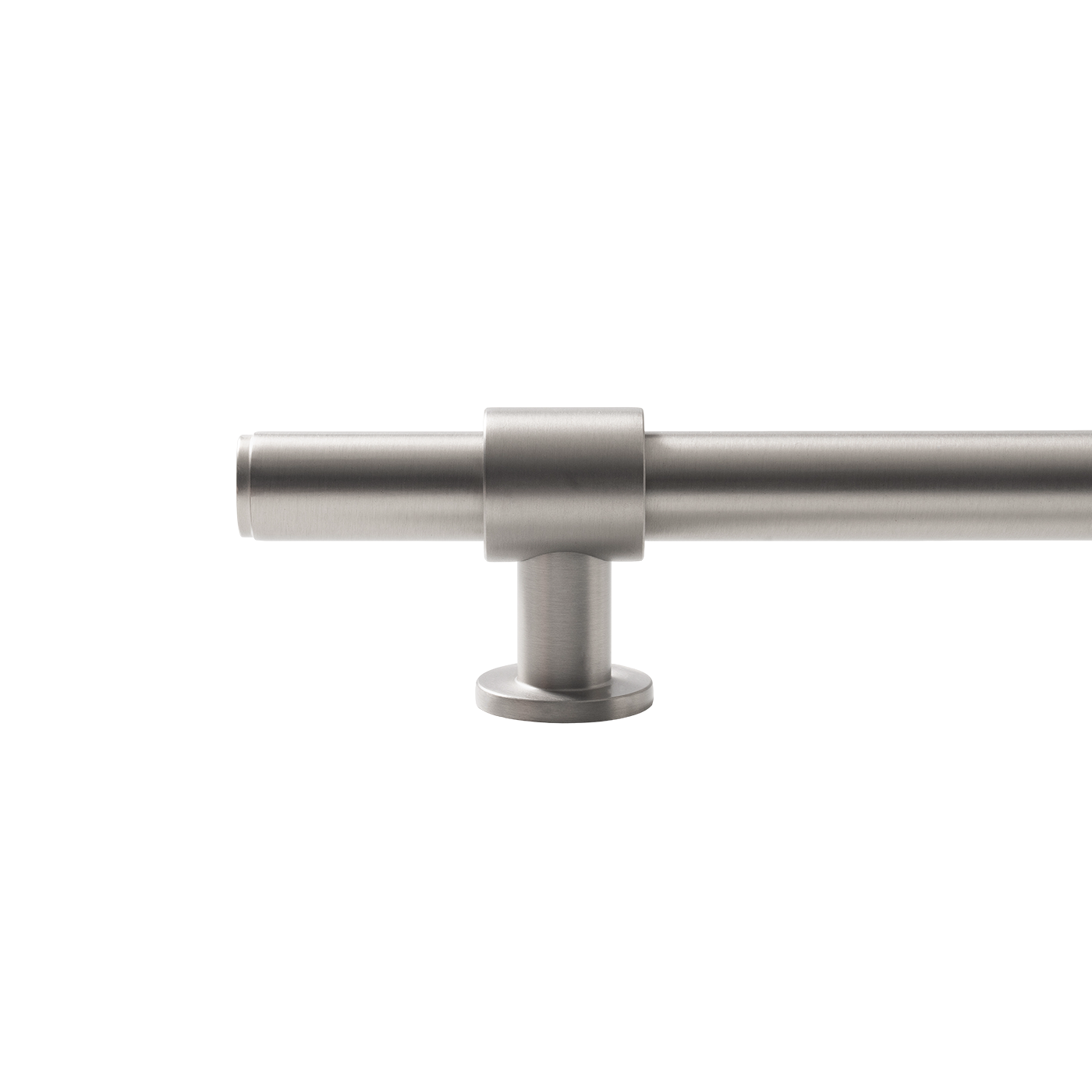 Momo Belgravia Plain Bar Pull Solid Brass 320mm in Dull Brushed Nickel (2)