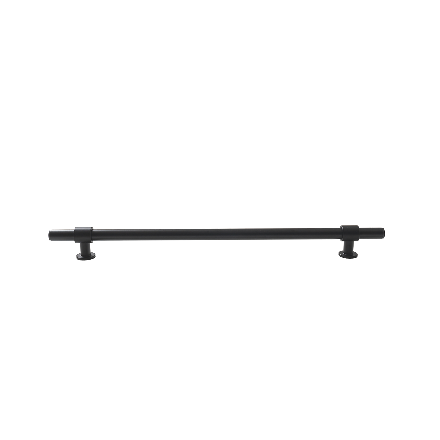 Momo Belgravia Plain Bar Pull Solid Brass 320mm in Matt Black (1)