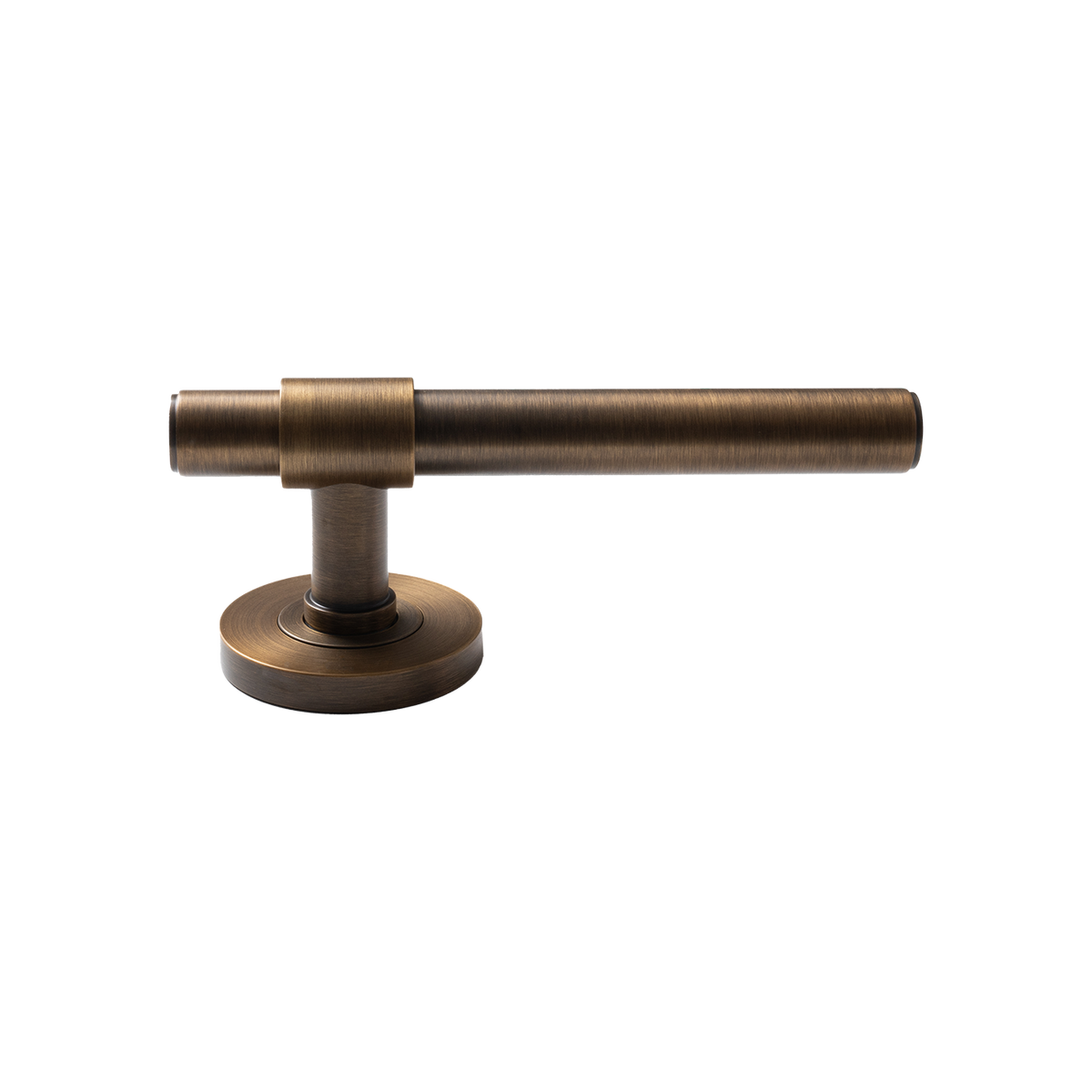 Momo Belgravia Plain Solid Brass Single Dummy Lever In Bronze (1)