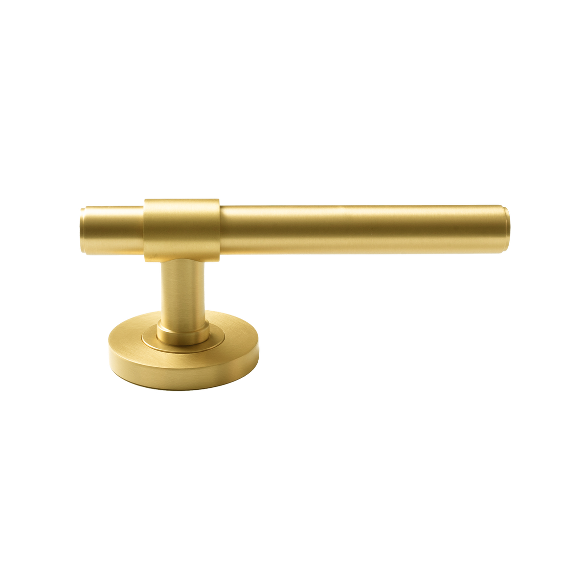 Momo Belgravia Plain Solid Brass Single Dummy Lever In Brushed Satin Brass (1)