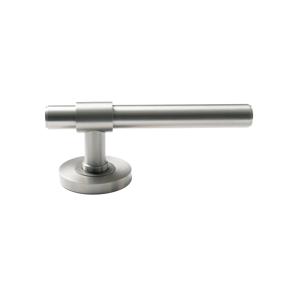 Momo Belgravia Plain Solid Brass Single Dummy Lever In Dull Brushed Nickel (1)