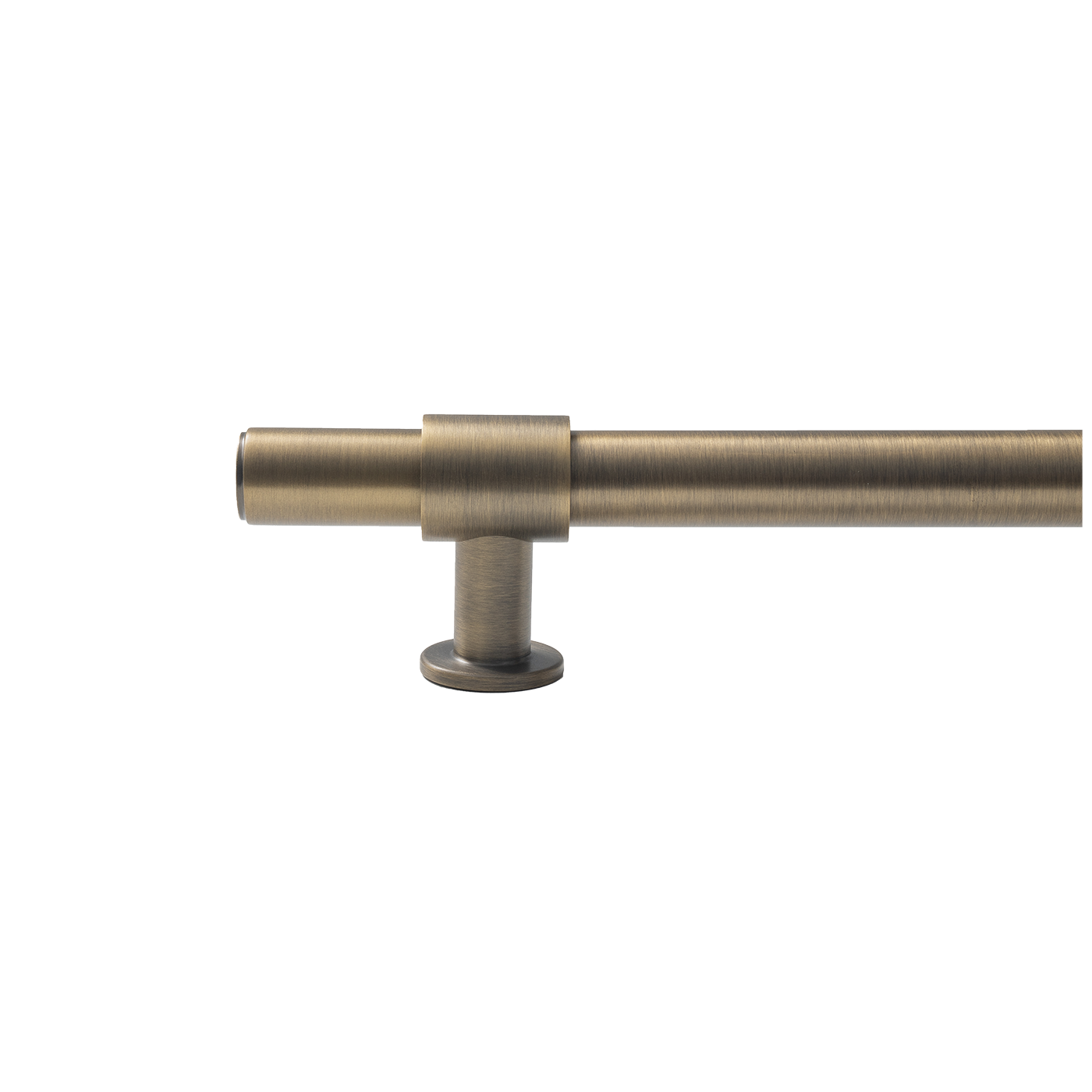 Momo Belgravia Plain Solid Brass Entrance Pull Handle In Dark Brushed Brass (2)