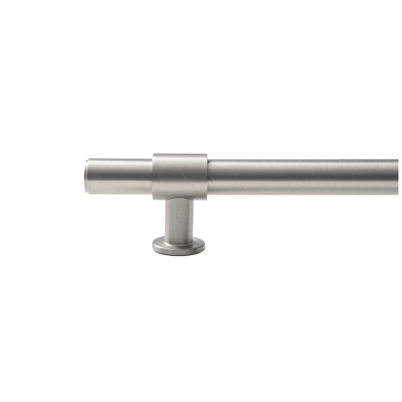 Momo Belgravia Plain Solid Brass Door Pull Handle In Dull Brushed Nickel (2)