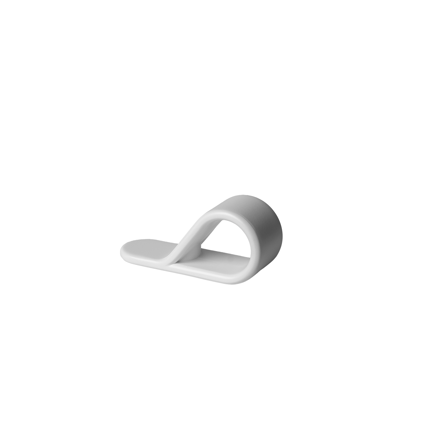Momo Belt Loop Knob 63mm In Matt White