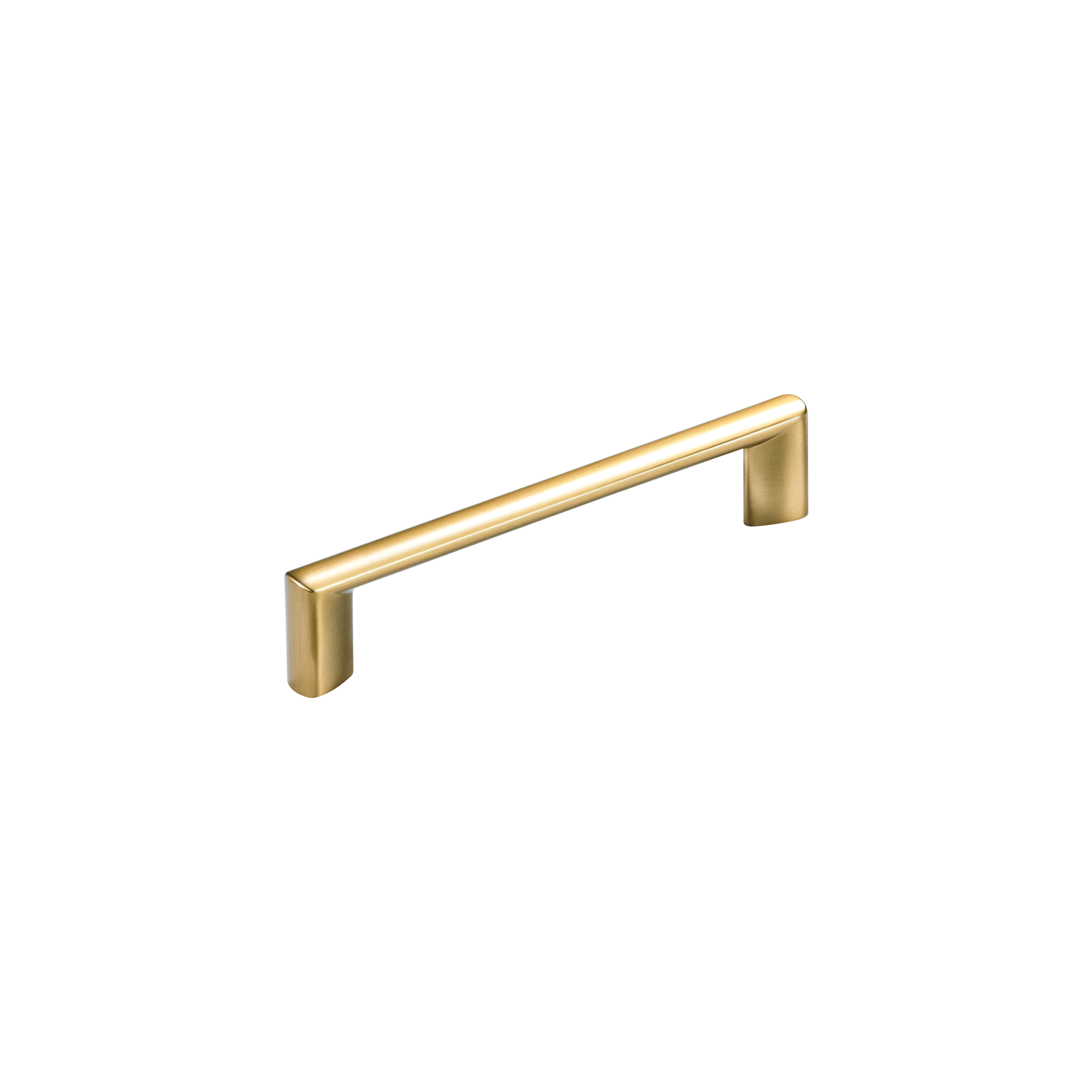 Momo Barra D Handle 128mm in Brushed Matt Brass