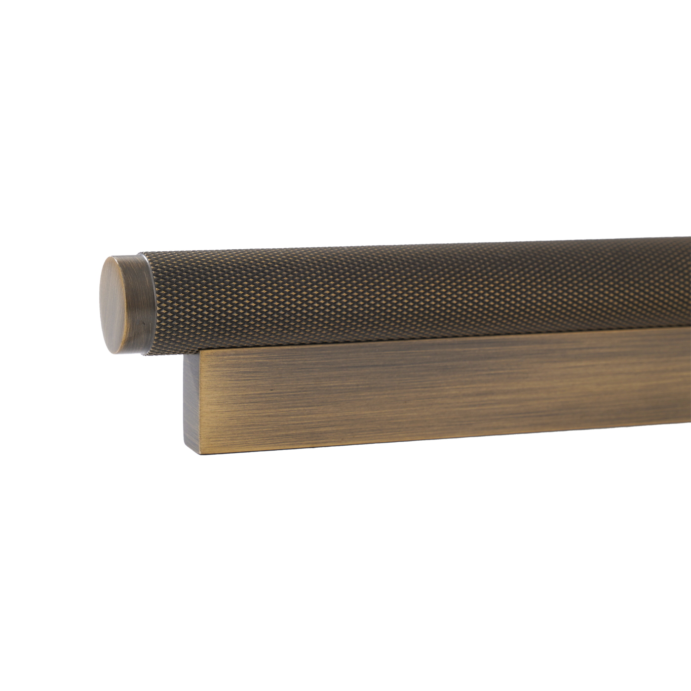 Momo Brighton Pull Handle 320mm in Dark Brushed Brass (2)