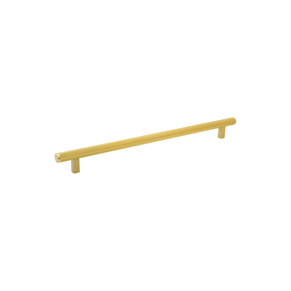 Momo Bellevue Lined Appliance Pull Solid Brass 416mm in Brushed