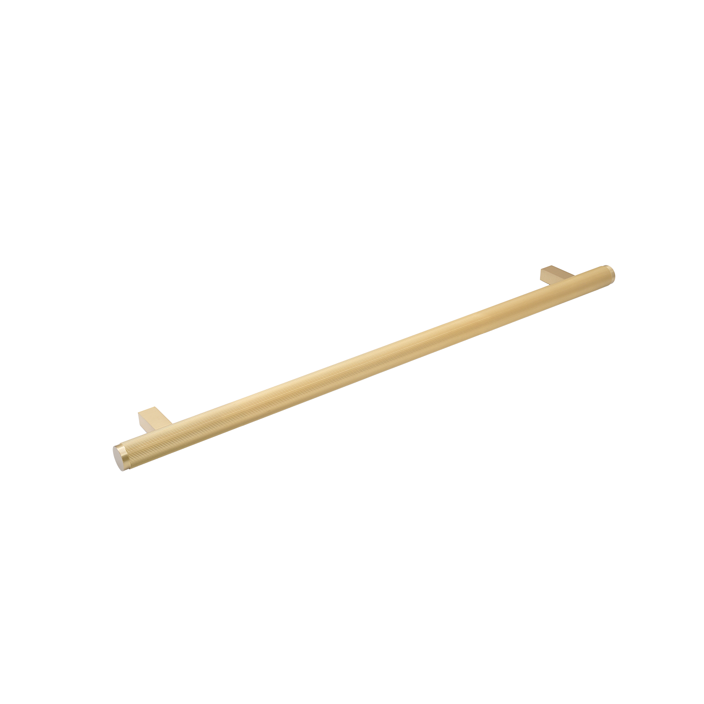 Momo Bellevue Solid Brass Lined Door Pull With Back to Back Fixing In Brushed Satin Brass (1)