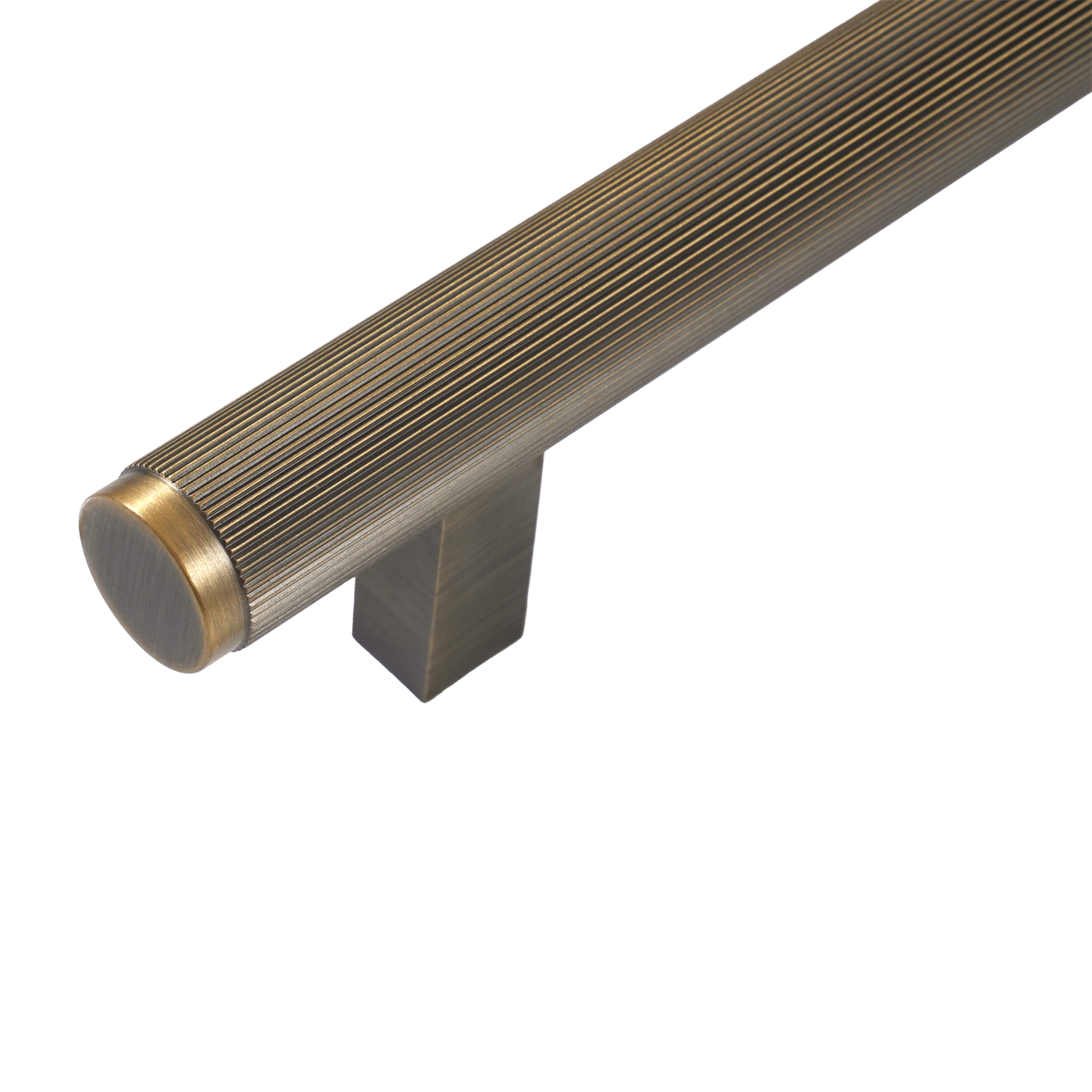 Momo Bellevue Lined Appliance Pull Solid Brass 416mm in Dark Brushed Brass (2)