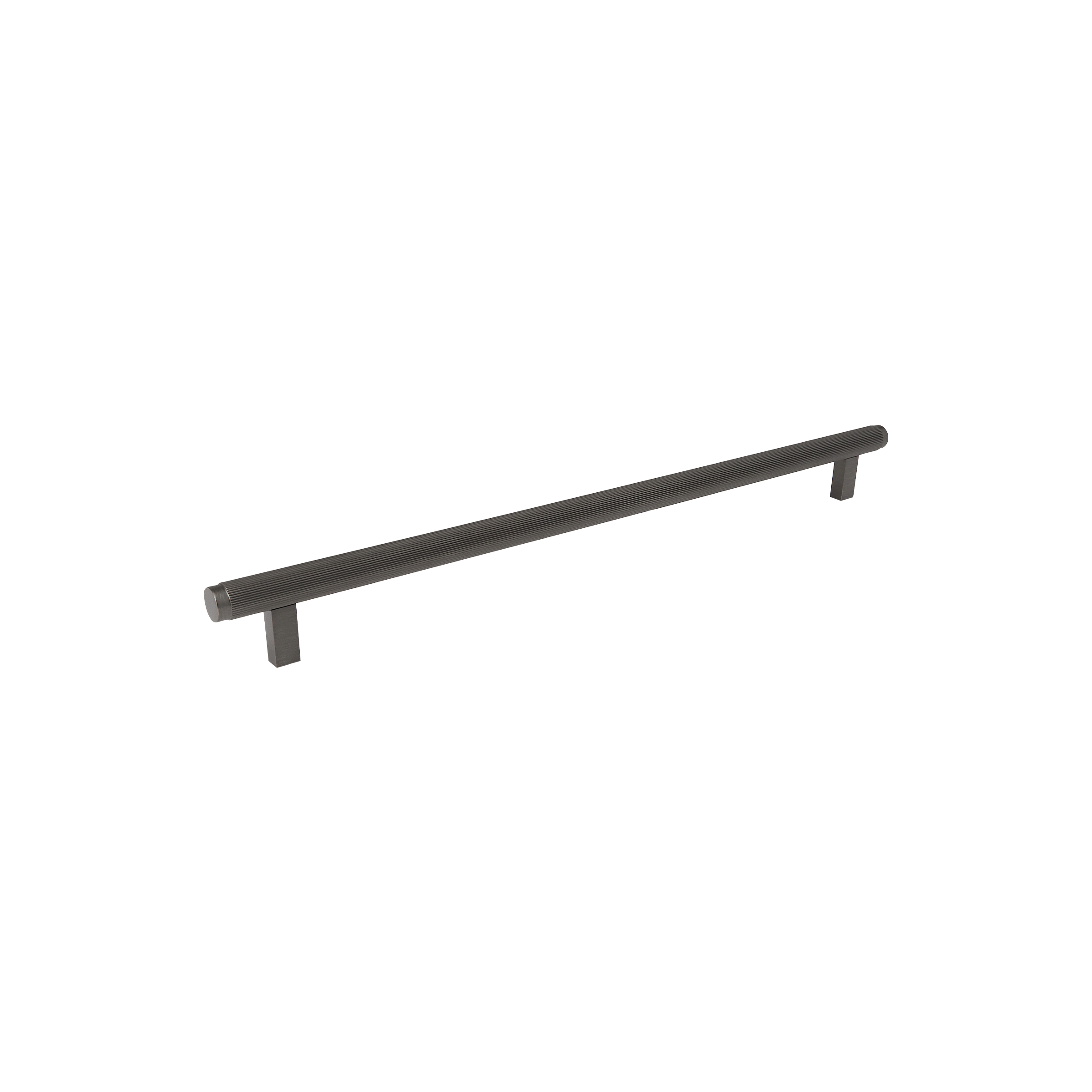 Momo Bellevue Lined Appliance Pull Solid Brass 416mm in Gunmetal