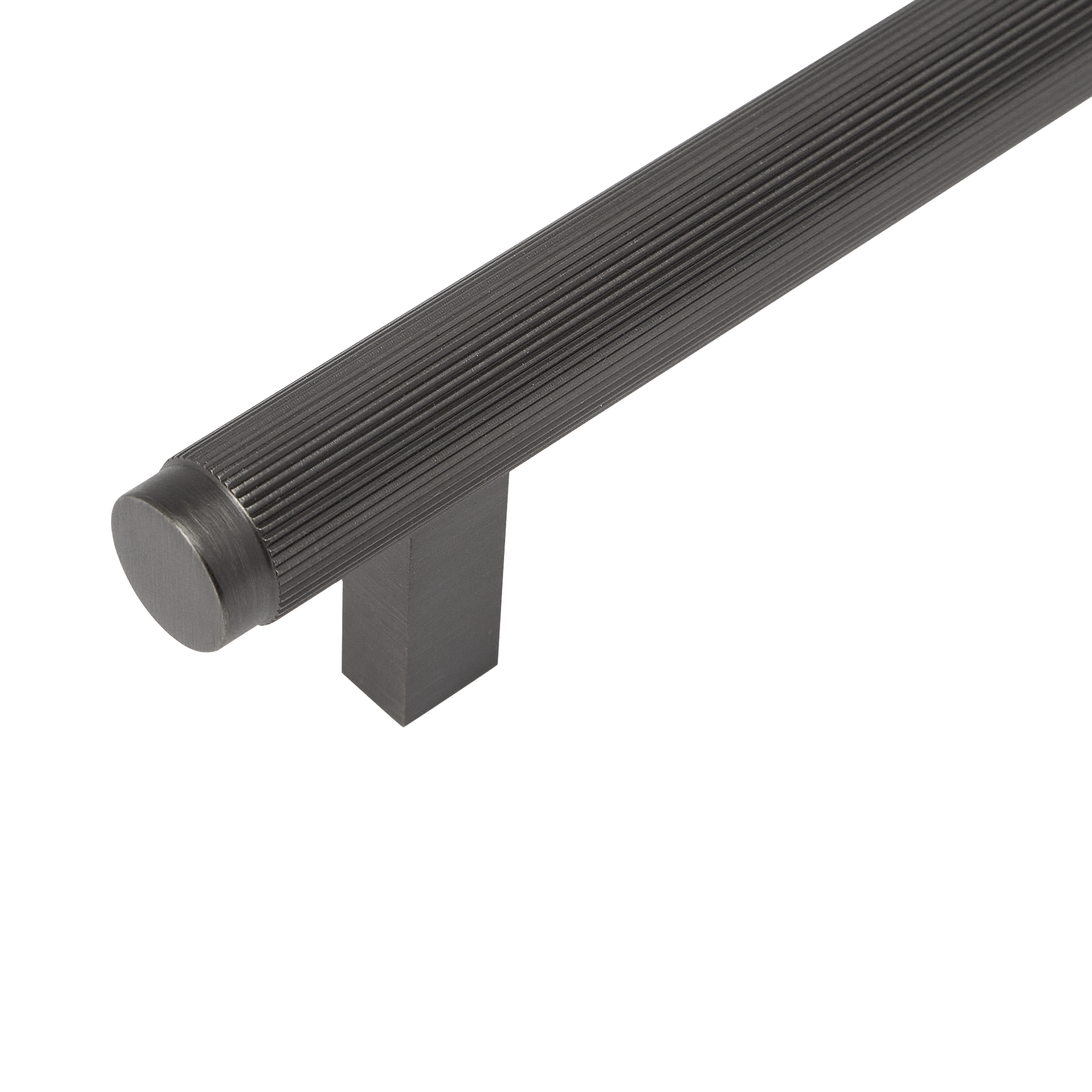 Momo Bellevue Lined Appliance Pull Solid Brass 416mm in Gunmetal (1)
