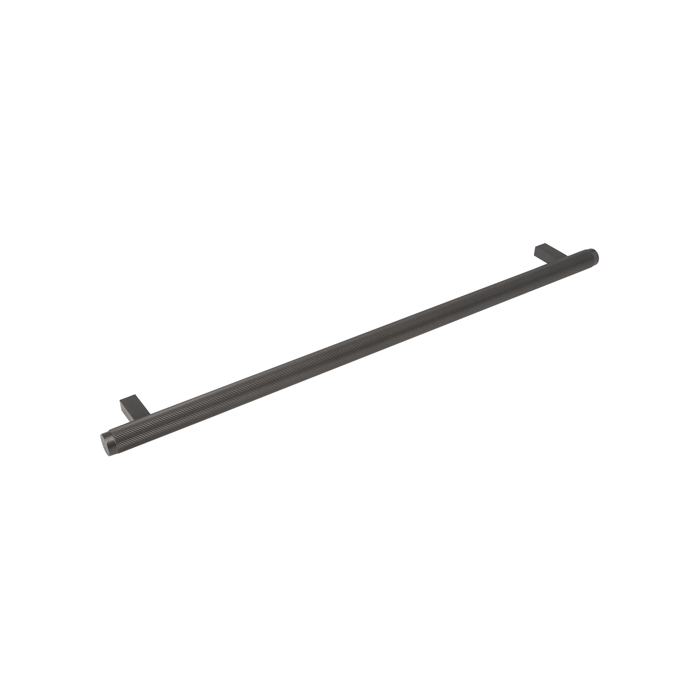 Momo Bellevue Lined Appliance Pull Solid Brass 416mm in Gunmetal (2)