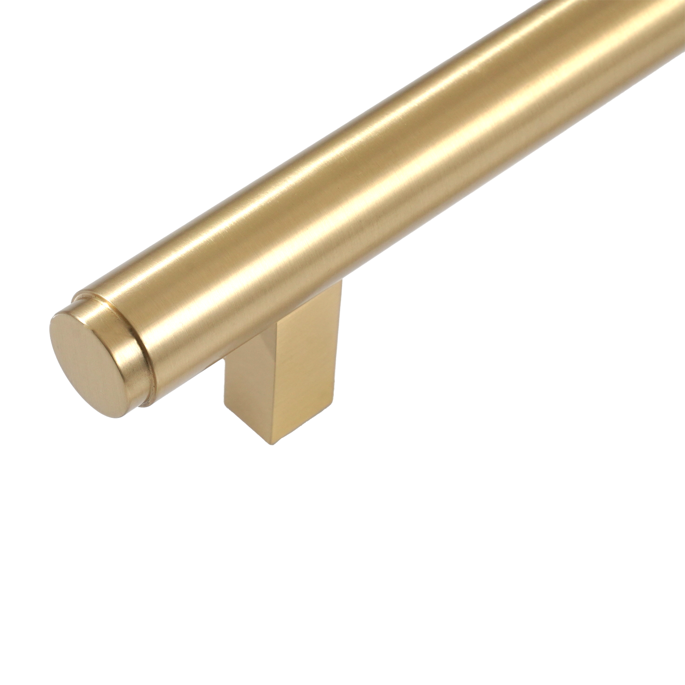 Momo Bellevue Plain Appliance Pull Solid Brass 416mm in Brushed Satin Brass (2)