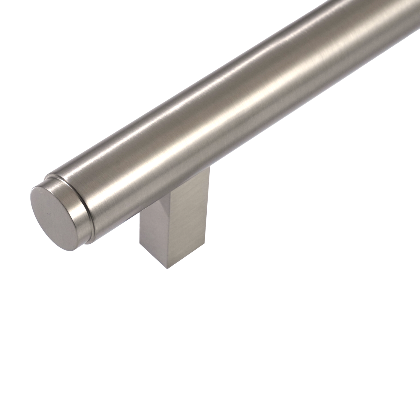 Momo Bellevue Plain Appliance Pull Solid Brass 416mm in Dull Brushed Nickel (2)