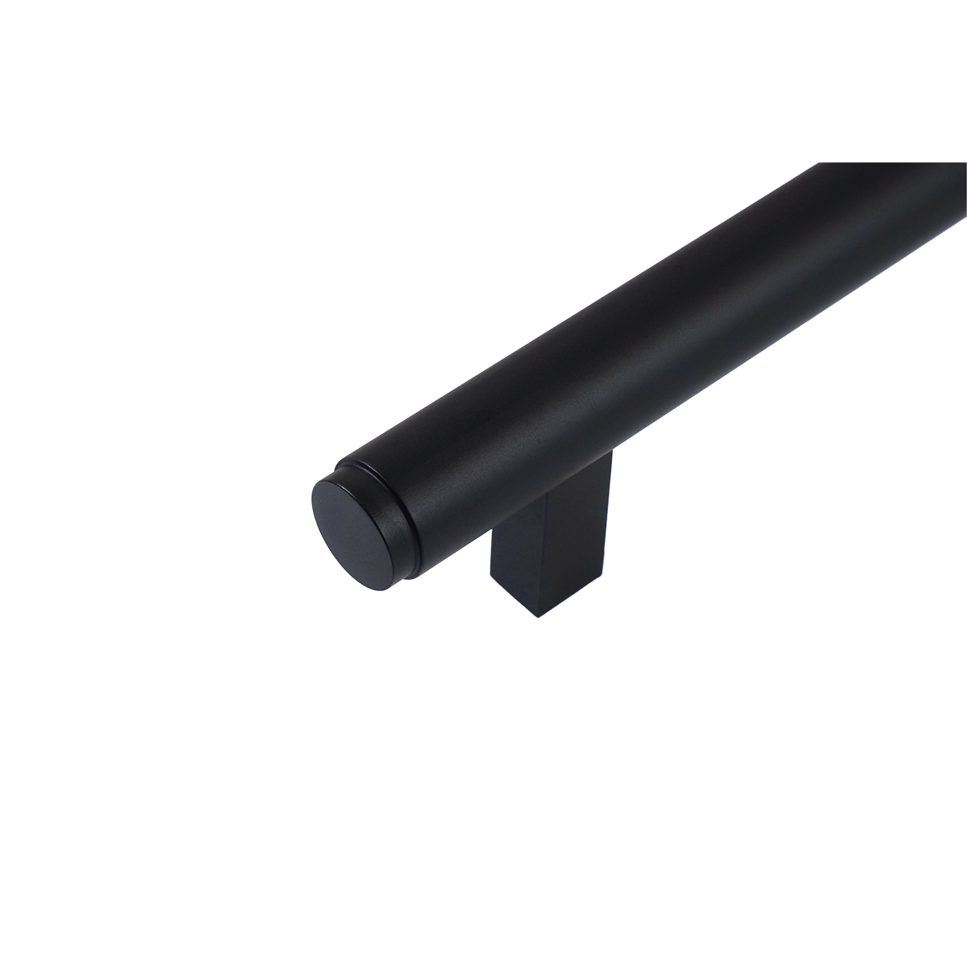 Momo Bellevue Solid Brass Plain Door Pull With Back to Back Fixing In Matt Black (2)