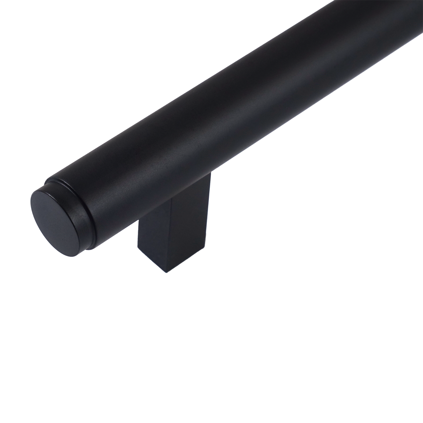 Momo Bellevue Plain Appliance Pull Solid Brass 416mm in Matt Black (2)