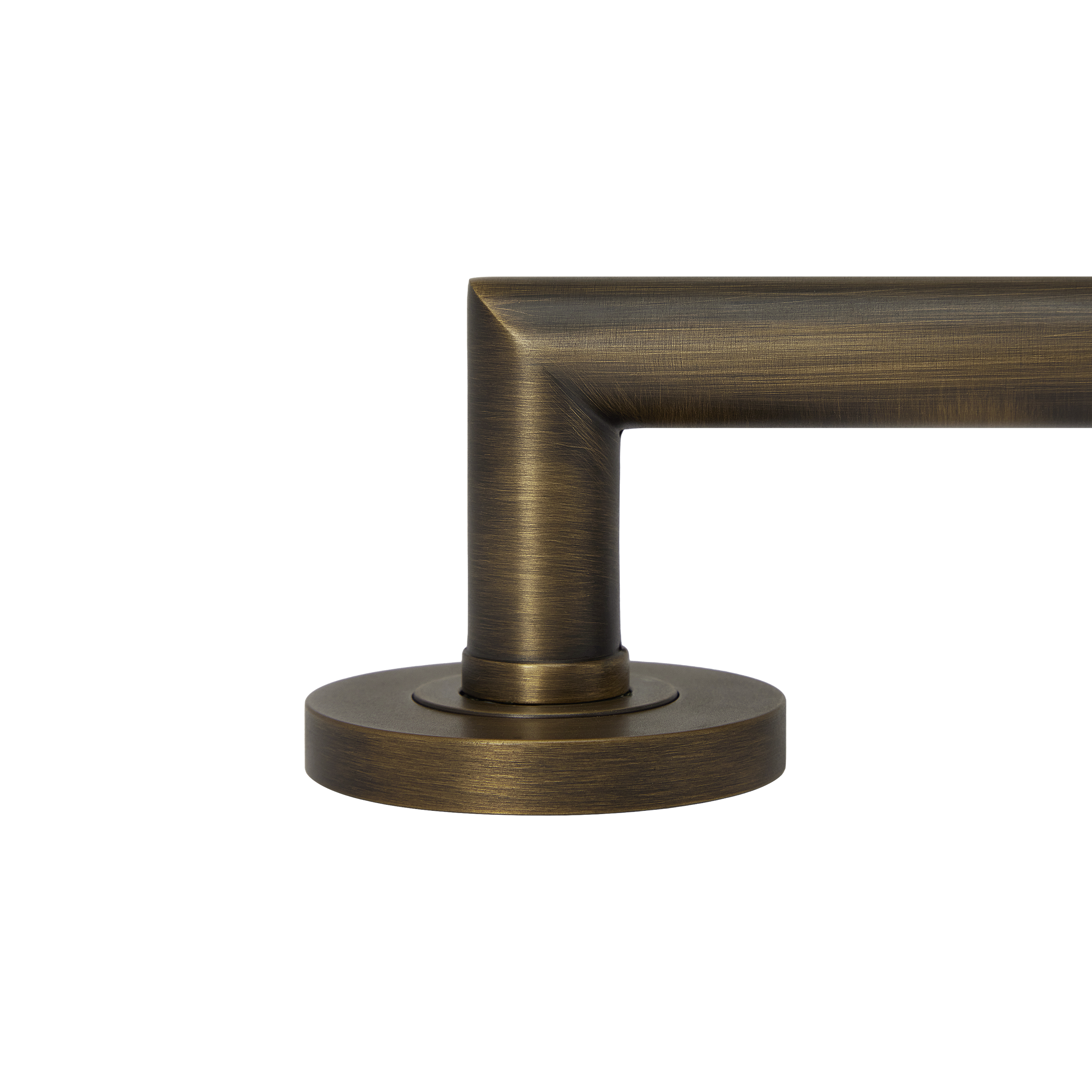 Momo Bellevue Plain Lever Handle Set With Return Bronze (3)
