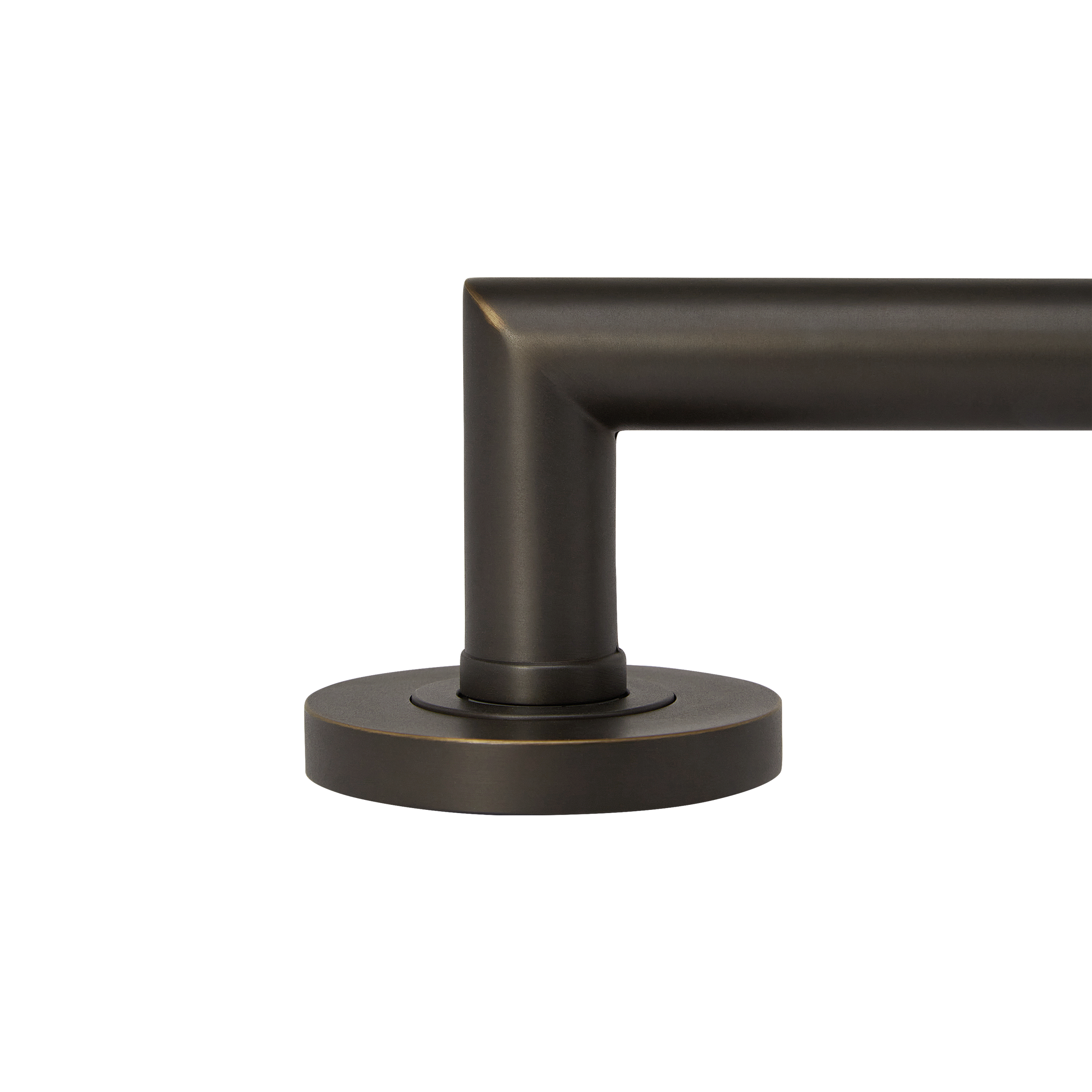 Momo Bellevue Plain Lever Handle Set With Return Dark Bronze (3)