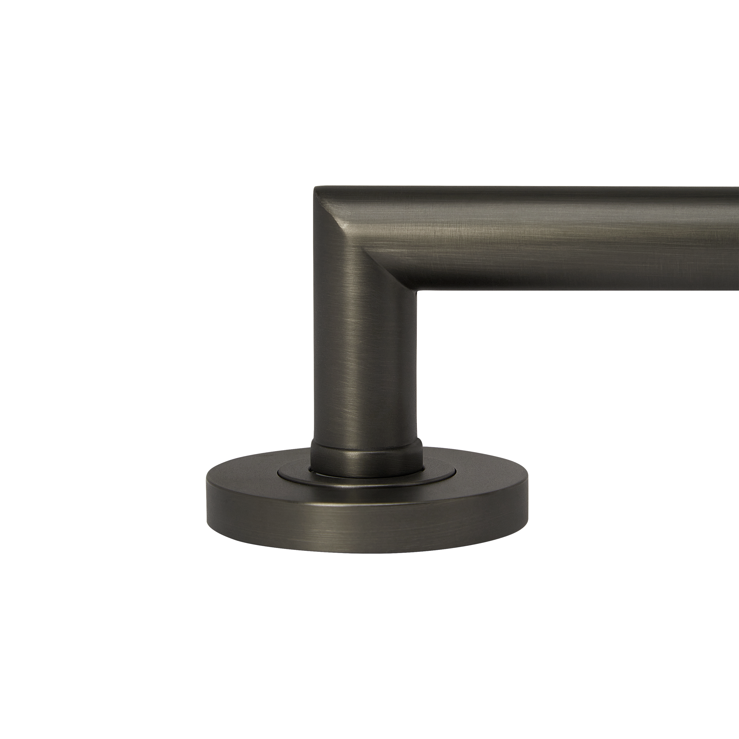 Momo Bellevue Plain Lever Handle Set With Return Gunmetal (3)