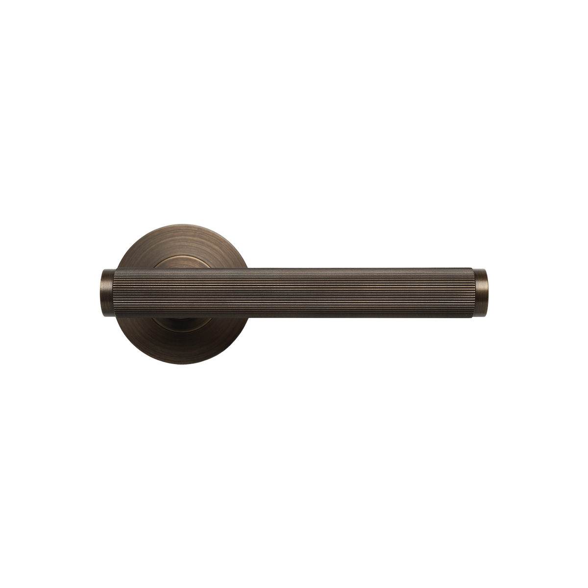 Momo Bellevue Lined Solid Brass Single Dummy Lever In Bronze