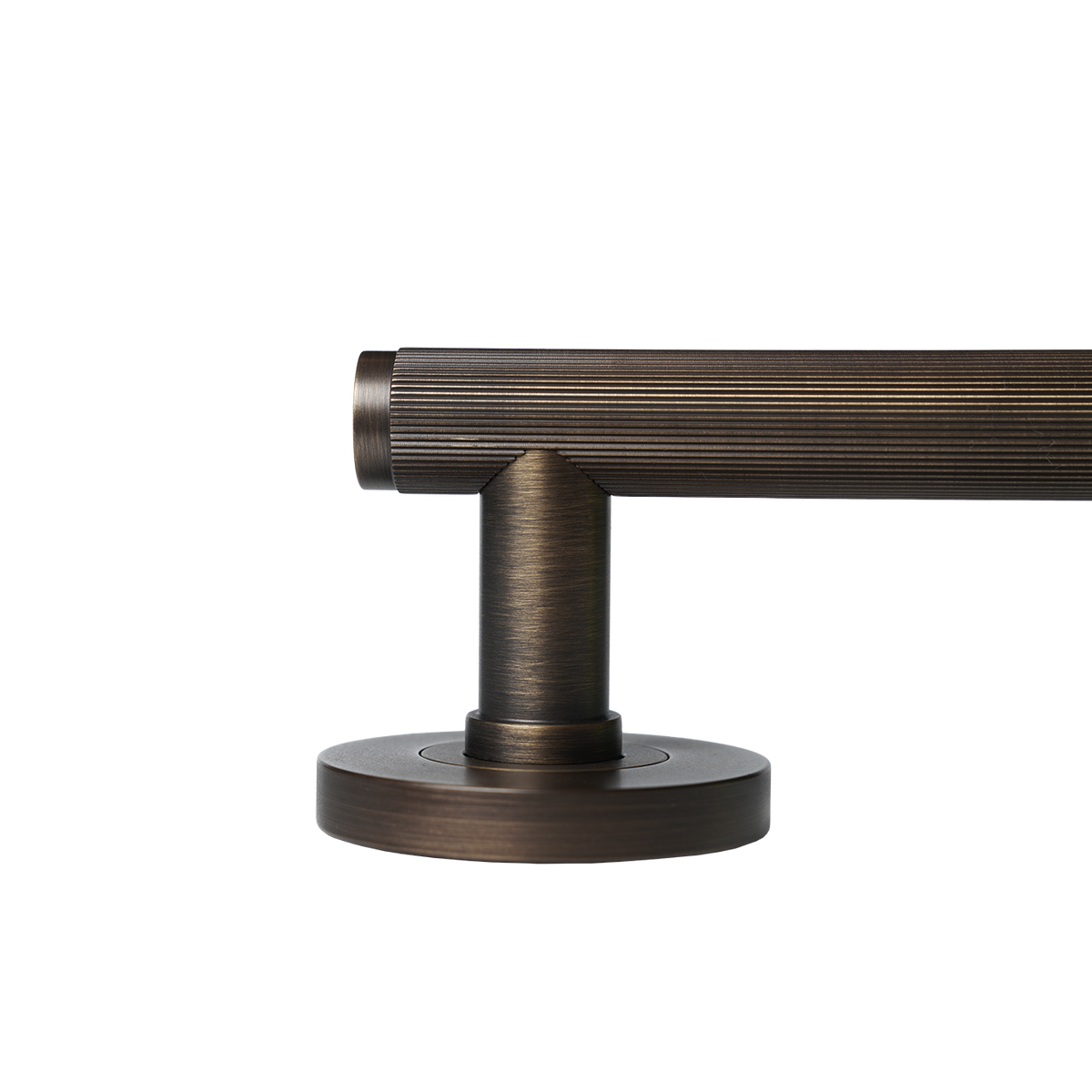 Momo Bellevue Lined Solid Brass Single Dummy Lever In Bronze (2)