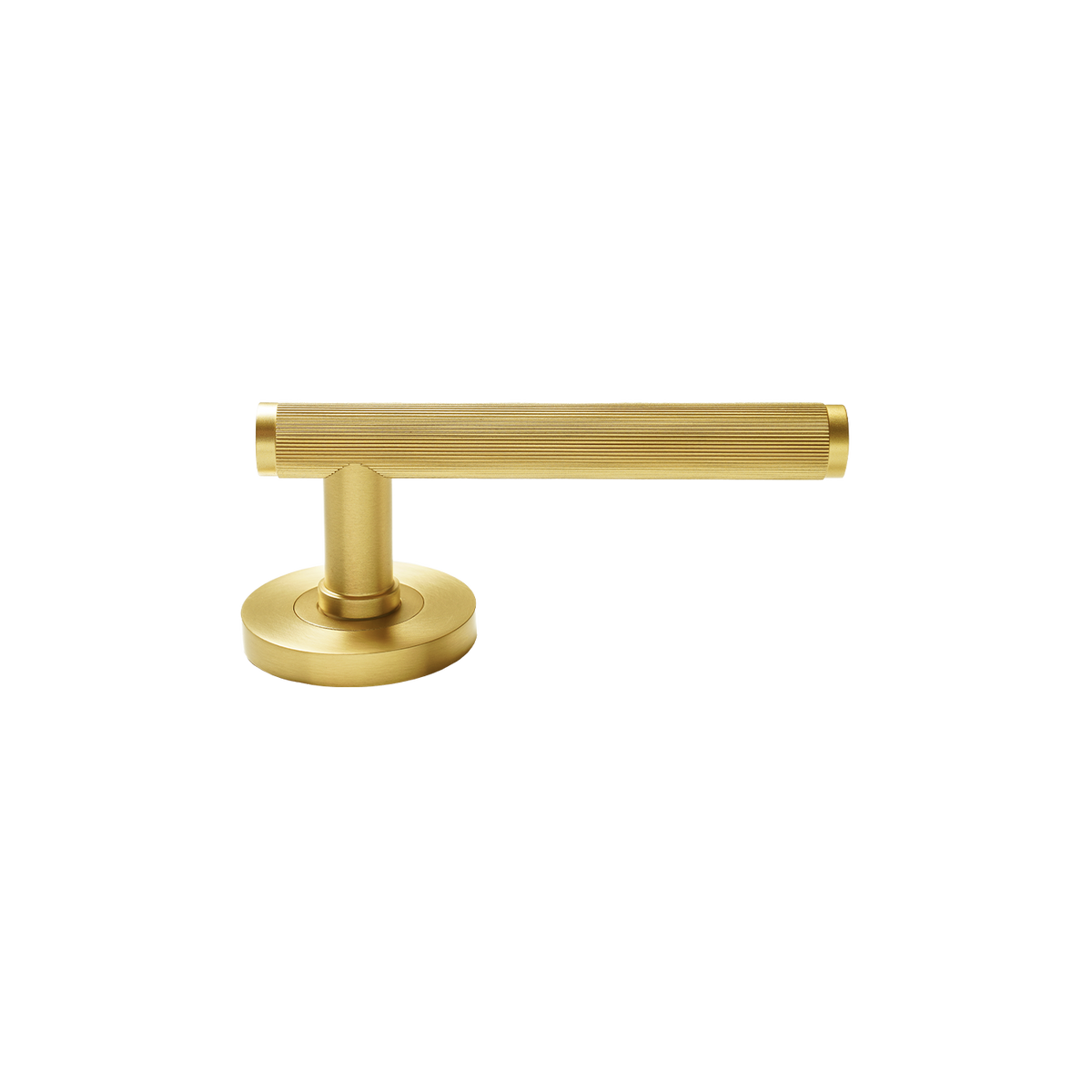 Momo Bellevue Lined Solid Brass Single Dummy Lever In Brushed Satin Brass (1)