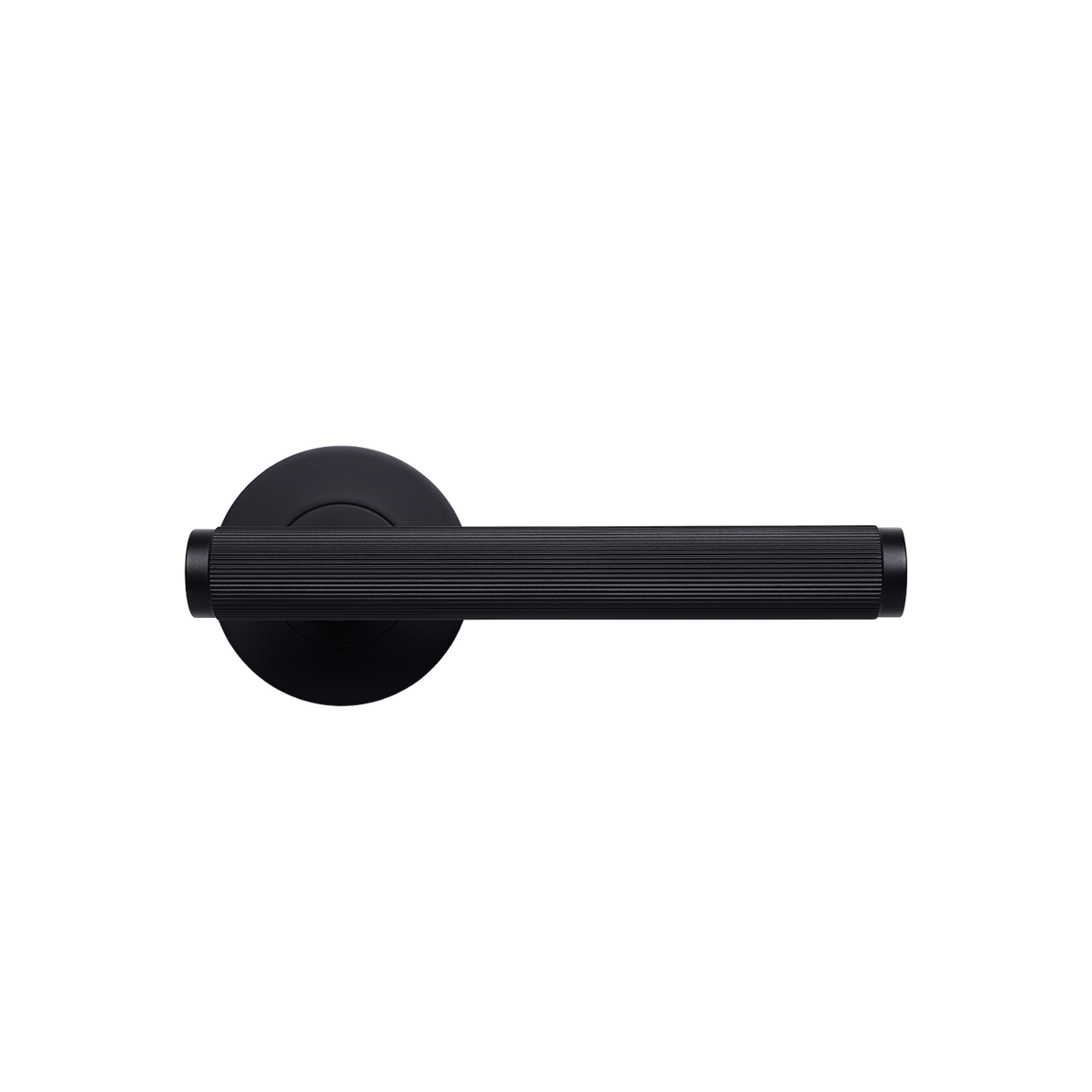 Momo Bellevue Lined Solid Brass Single Dummy Lever In Matt Black