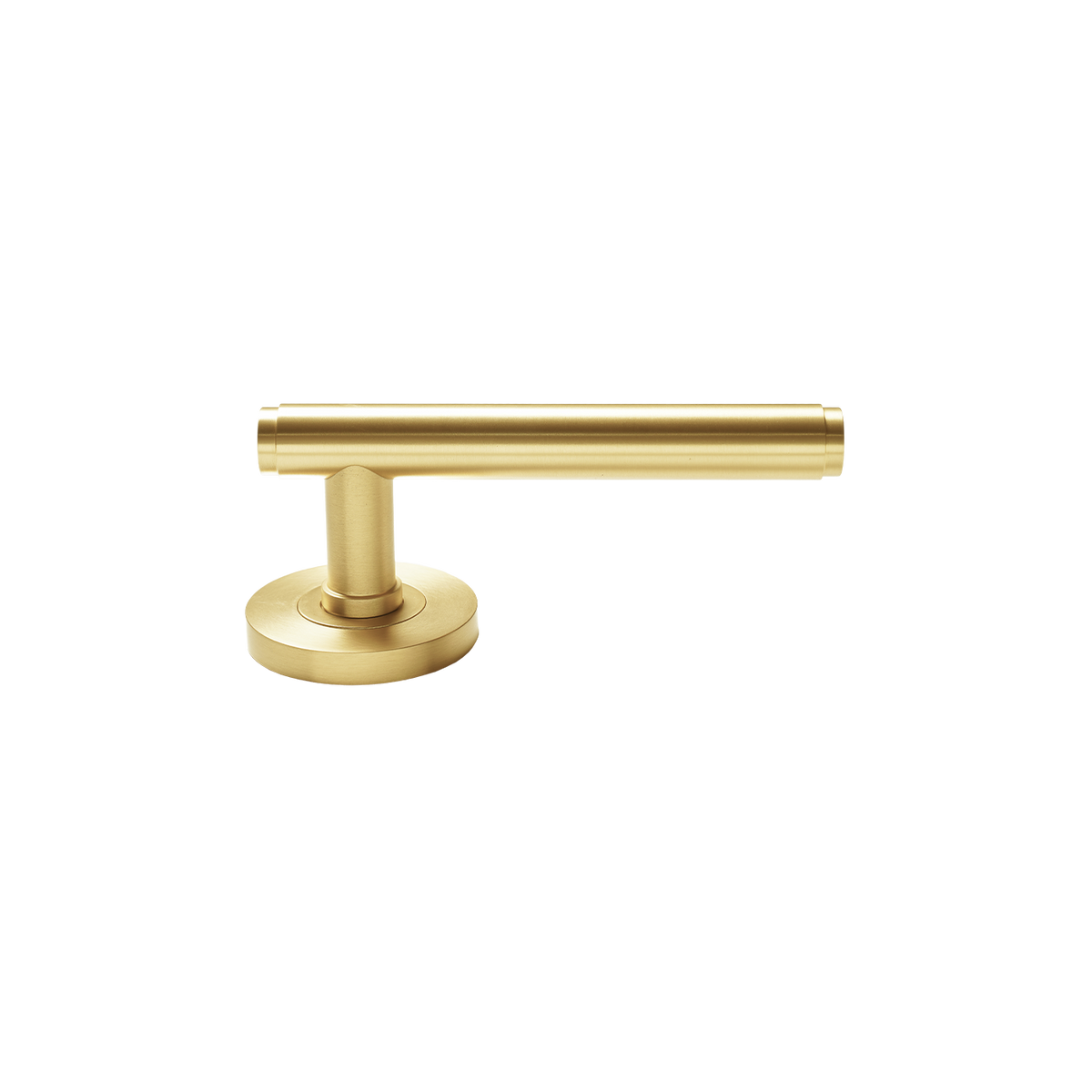 Momo Bellevue Plain Solid Brass Single Dummy Lever In Brushed Satin Brass (1)