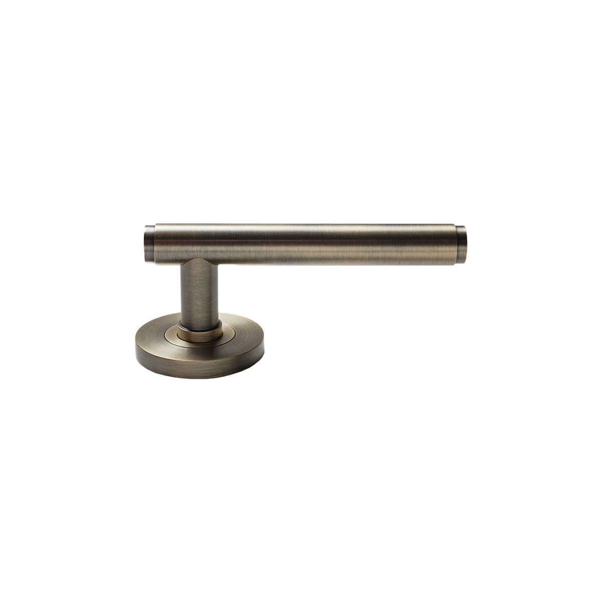 Momo Bellevue Plain Solid Brass Lever Entrance Set to Suit Dormakaba MS2600 and MS2900 Series locks in Dark Brushed Brass (2)