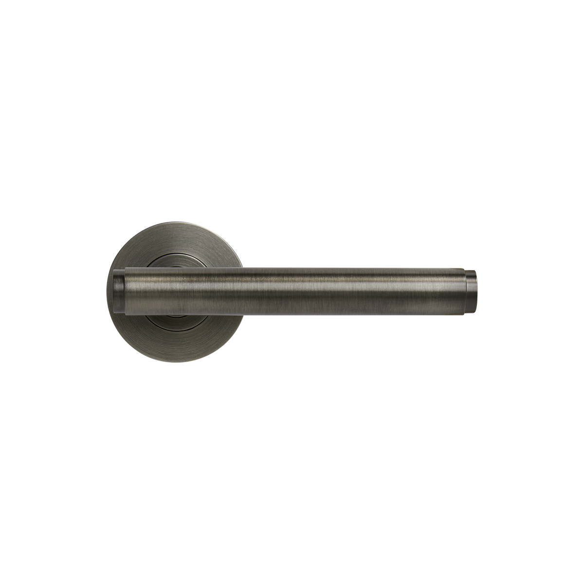 Momo Bellevue Plain Solid Brass Lever Entrance Set to Suit Dormakaba MS2600 and MS2900 Series locks in Gunmetal (1)