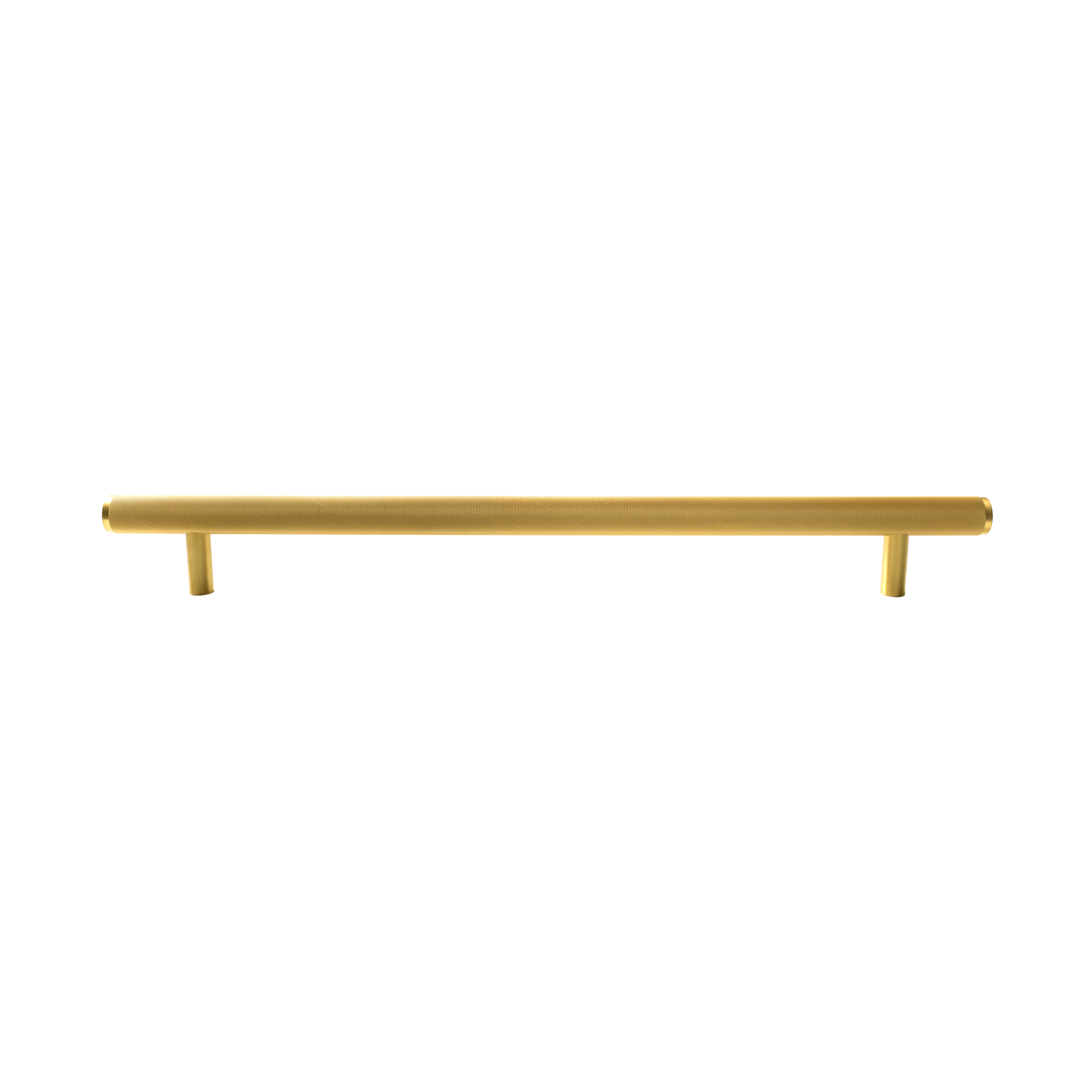 Momo Bellevue Knurled Solid Brass Entrance Pull Handle In Brushed Satin Brass (1)