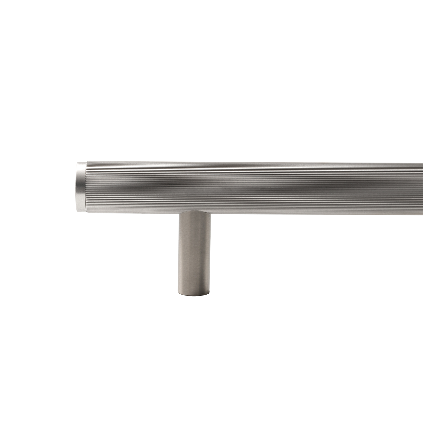 Momo Bellevue Lined Solid Brass Entrance Pull Handle In Dull Brushed Nickel (2)