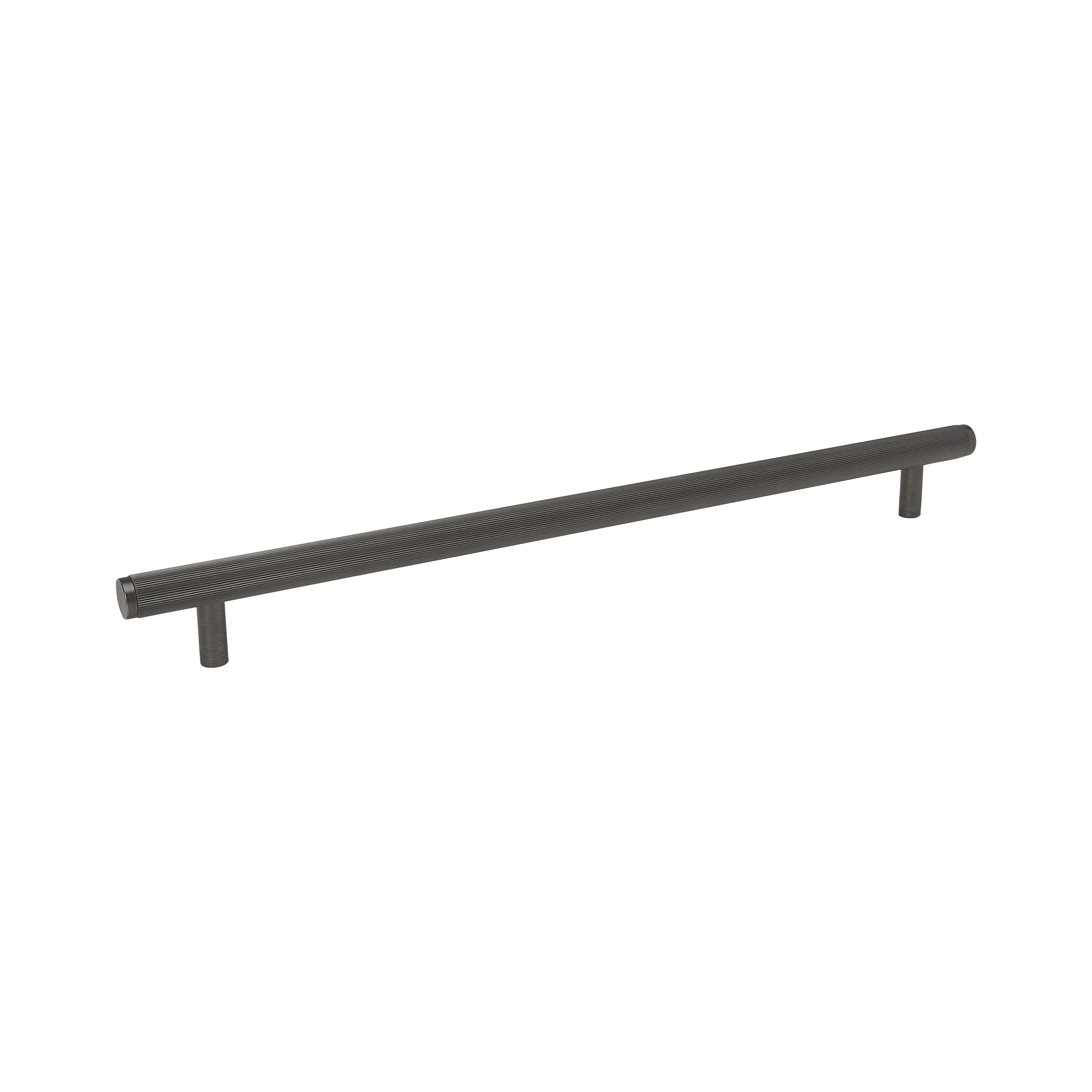 Momo Bellevue Lined Solid Brass Entrance Pull Handle In Gunmetal
