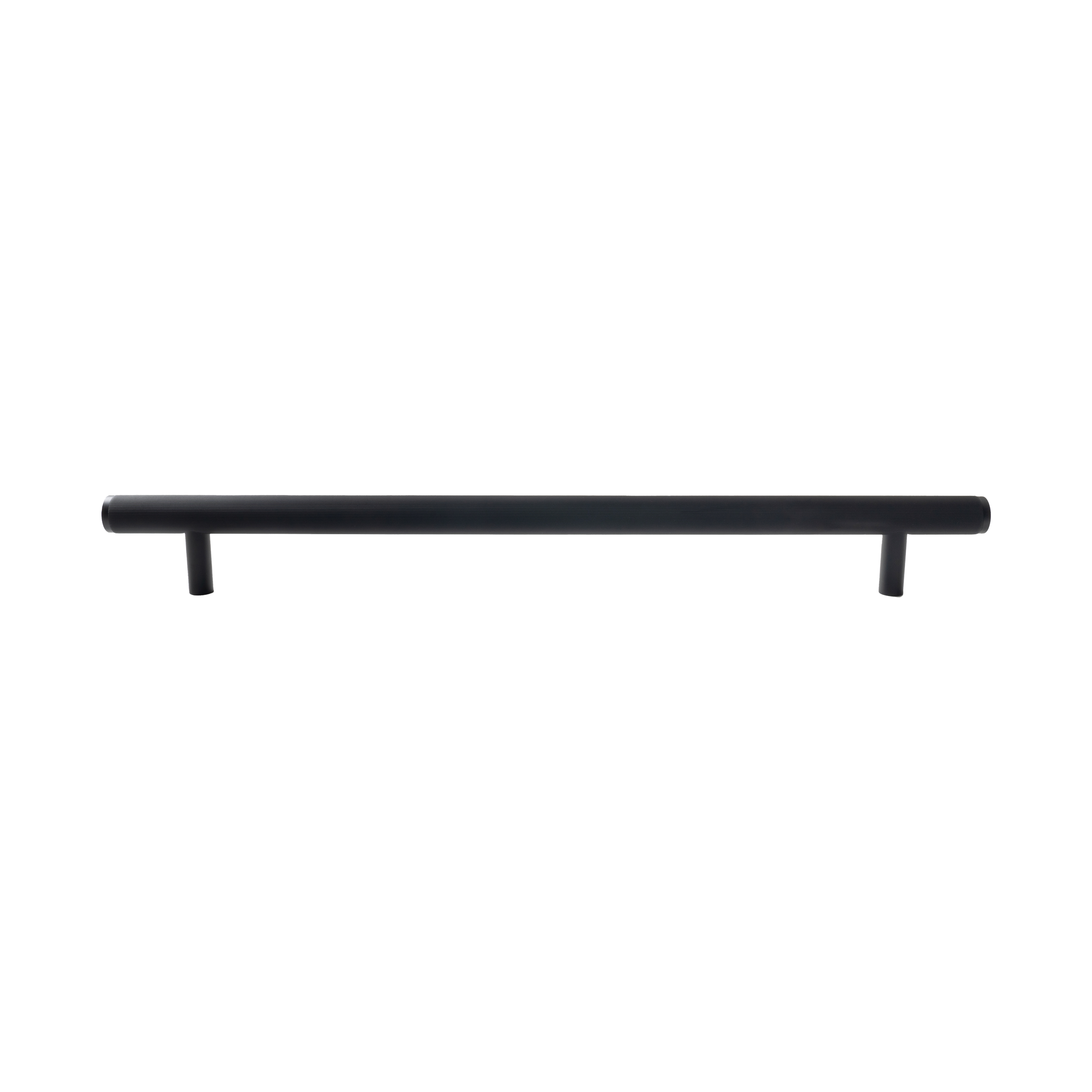 Momo Bellevue Lined Solid Brass Entrance Pull Handle In Matt Black (1)