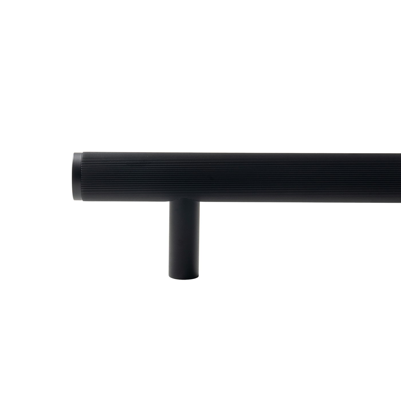 Momo Bellevue Lined Solid Brass Entrance Pull Handle In Matt Black (2)