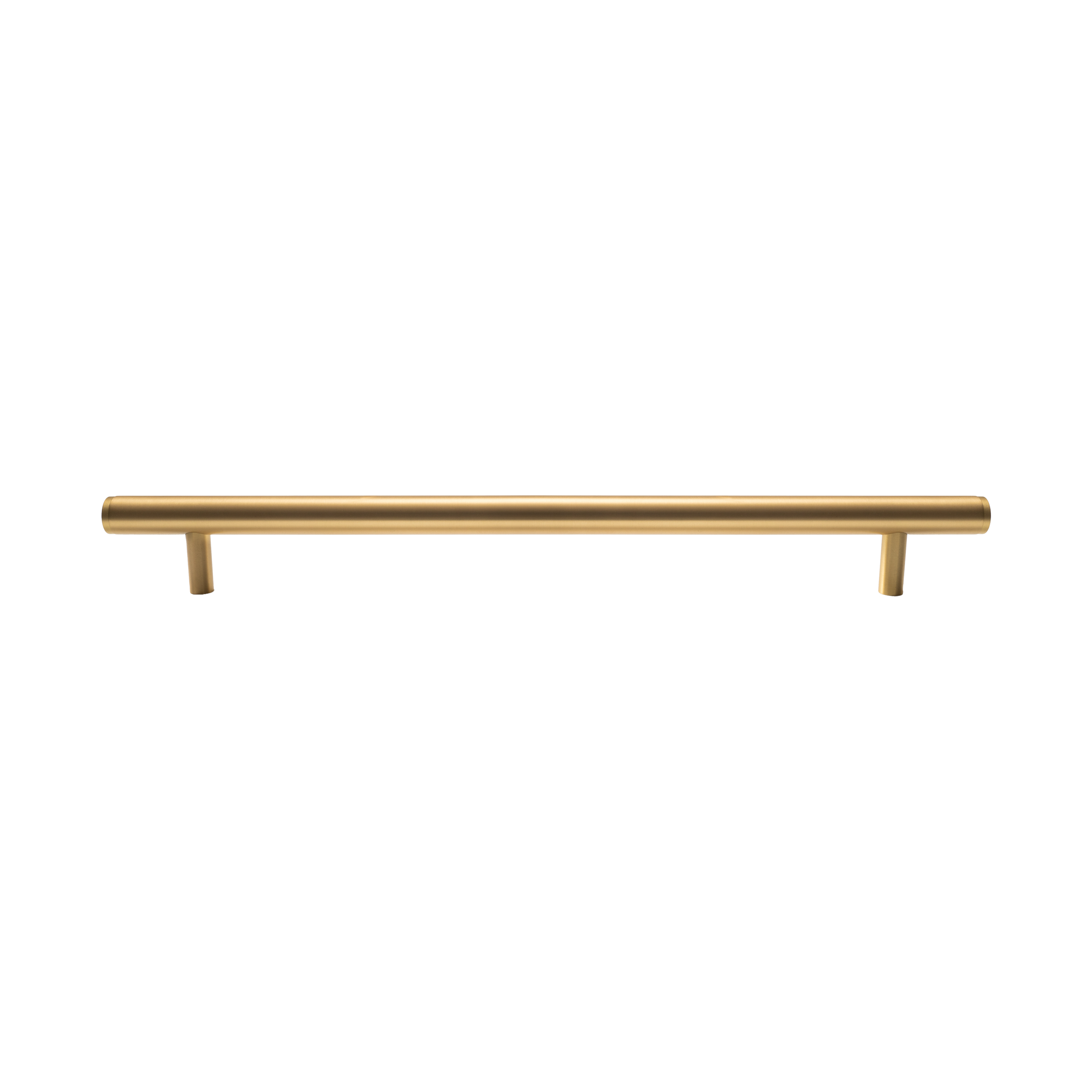 Momo Bellevue Solid Brass Plain Entrance Pull Handle In Brushed Satin Brass (1)