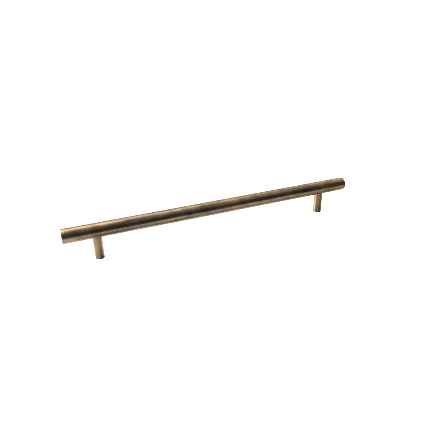 Momo Bellevue Solid Brass Plain Entrance Pull Handle In Dark Brushed Brass