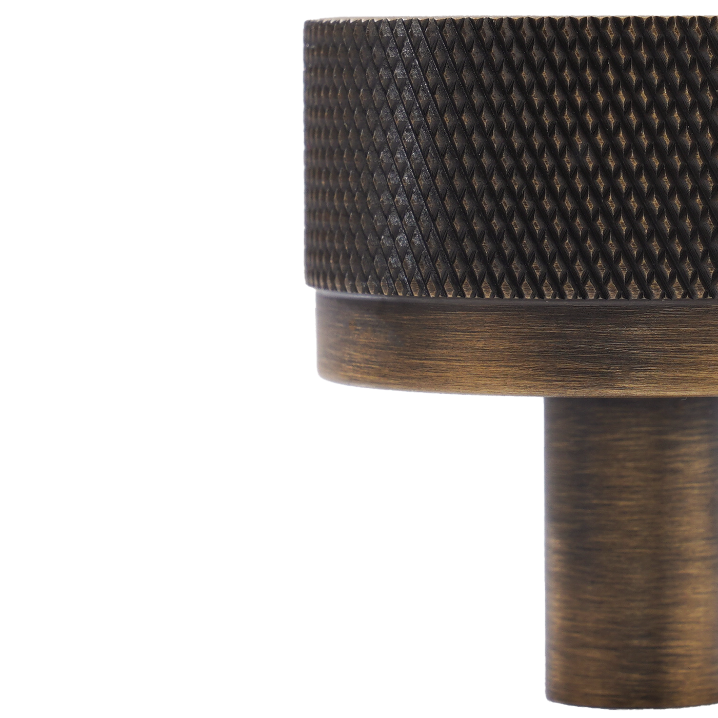 Momo Bellevue Knurled Knob Solid Brass 35mm in Bronze (3)