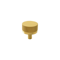 Momo Bellevue Knurled Knob Solid Brass 35mm in Brushed Satin Brass