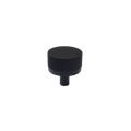 Momo Bellevue Knurled Knob Solid Brass 35mm in Matt Black