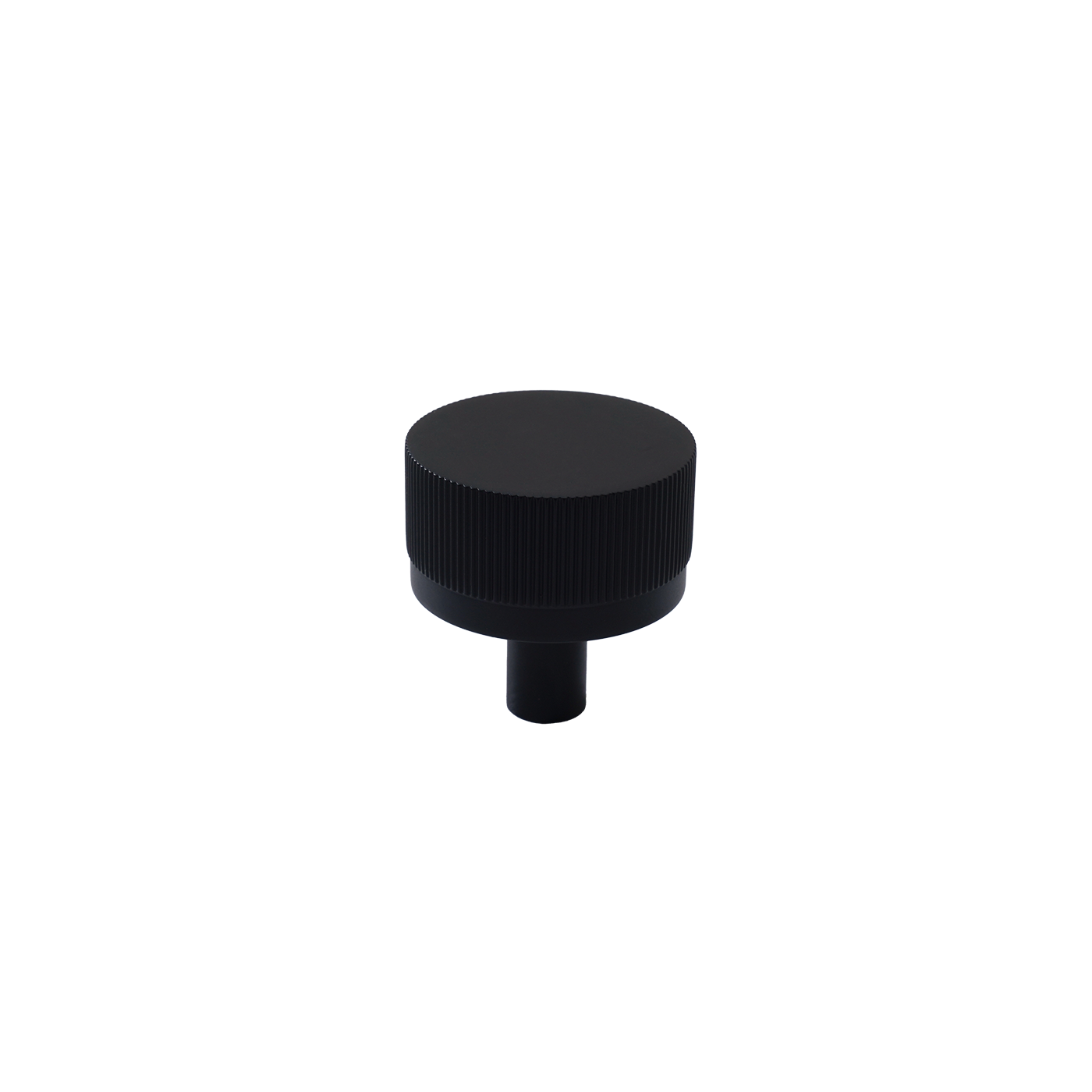 Momo Bellevue Lined Knob Solid Brass 35mm in Matt Black