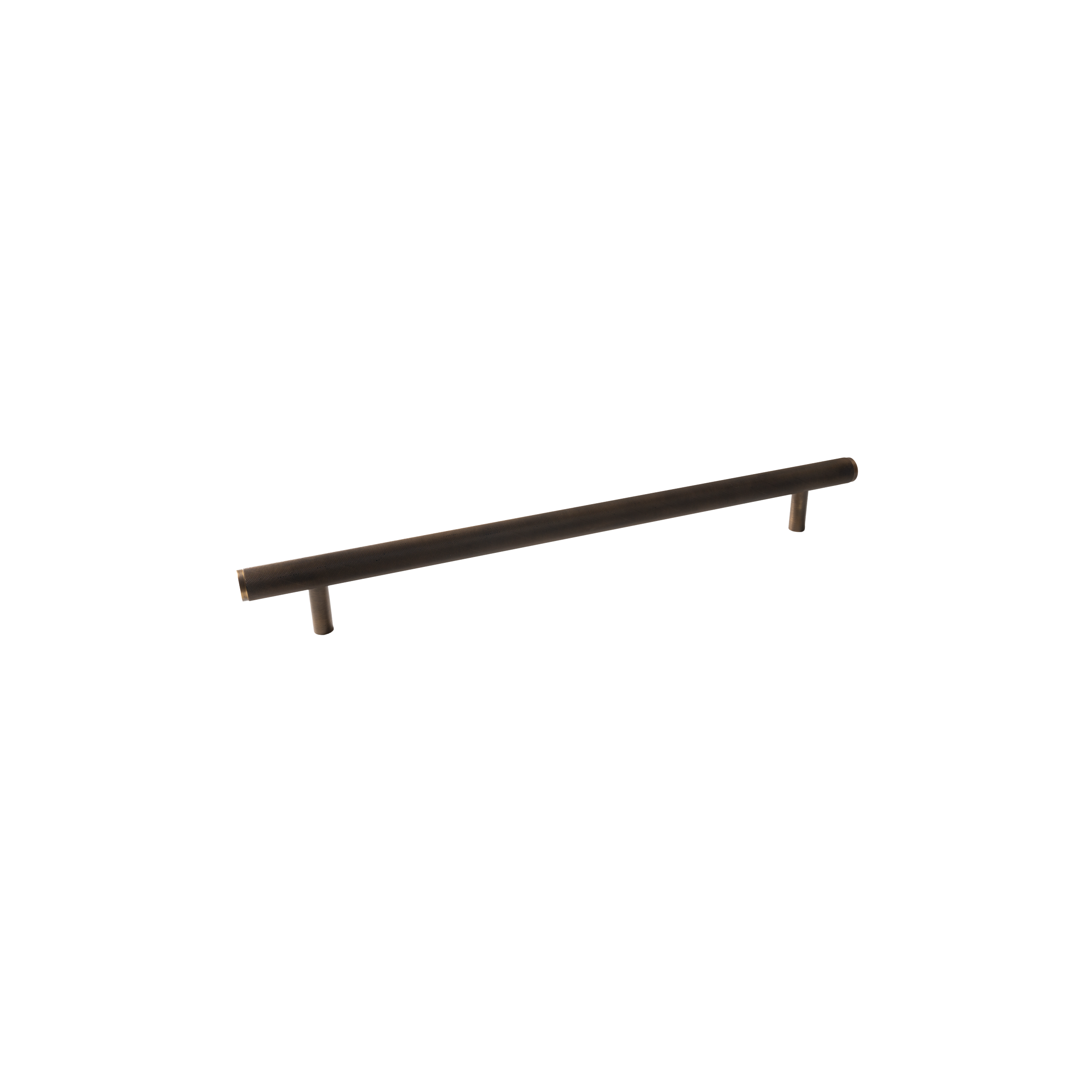 Momo Bellevue Knurled Solid Brass Door Pull Handle In Bronze