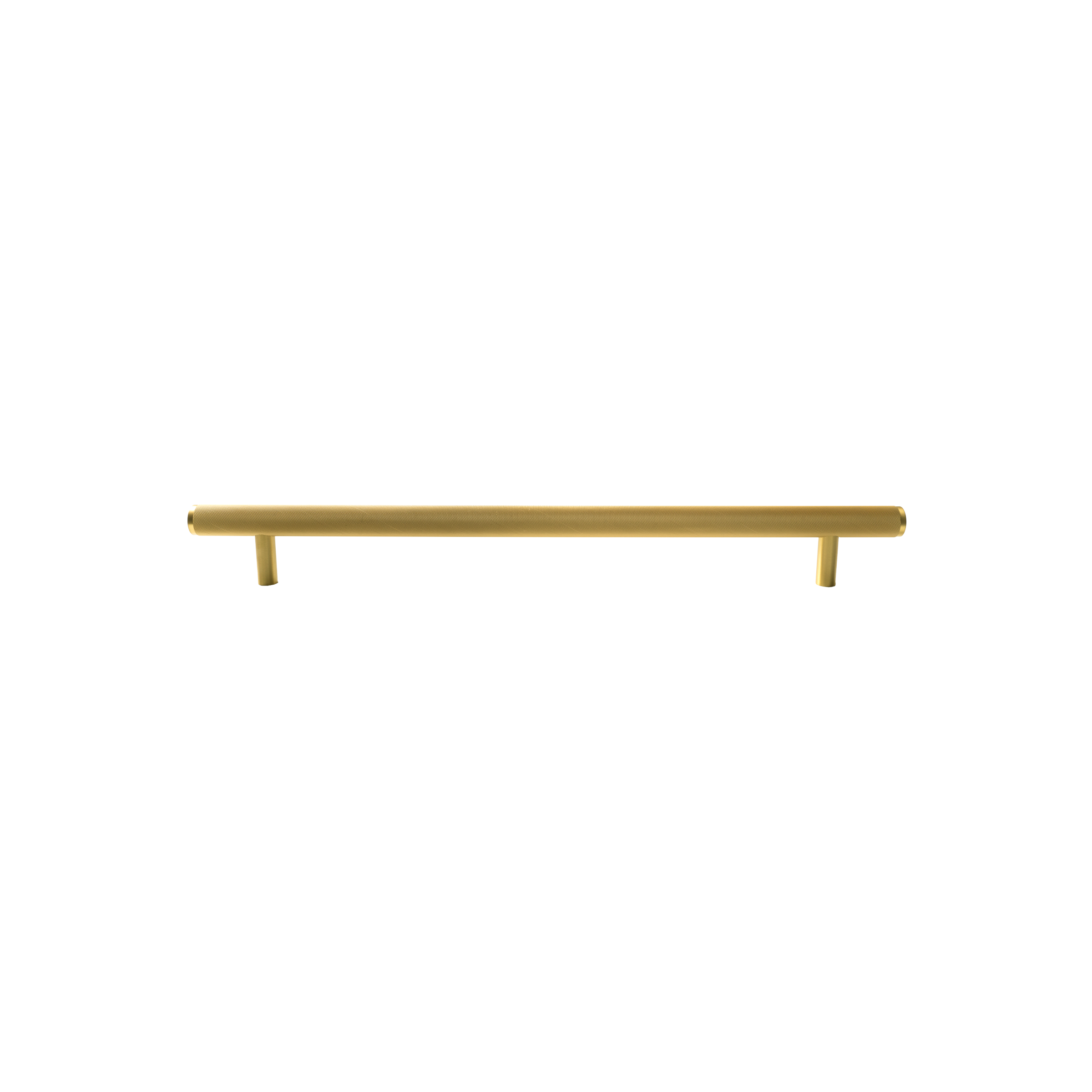 Momo Bellevue Knurled Solid Brass Door Pull Handle In Brushed Satin Brass (1)